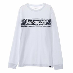 【クイックシルバー QUIKSILVER】ロン T　 長袖 クルーネック フロントライン　L