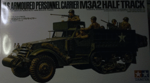 タミヤ/1/35/アメリカ陸軍M3A2パーソナルキャリヤー装甲兵員輸送車(ハーフトラック)/未組立品