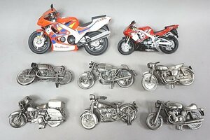 GuiLoy ホンダ CBR 900 全長約 23cm / レッドバロン 世界の名車シリーズ MV AGUSTA 750 全長約14cm など8点セット ※ジャンク品