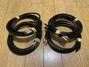 audio-technica クワトロハイブリッドラインケーブル AT7728 RCA レグザットケーブル　８本　中古１円スタート