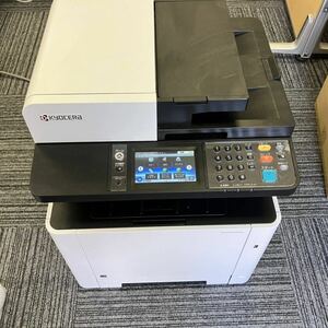 【１円スタート★】KYOCERA 京セラ カラーA4複合機 ECOSYS M5526cdw コピー/プリント/スキャン/FAX/両面印刷/複合機