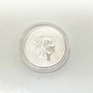 ブリタニア銀貨 BRITANNIA 2021年 1/4オンス 銀貨 アンティークコイン SILVER コインカプセル保管品 