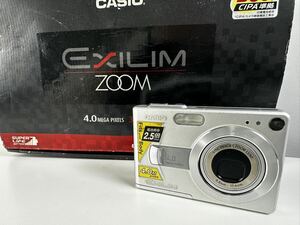 【4/76ES3】CASIO EXILIM EX-Z40 コンパクトデジタルカメラ デジカメ動作未確認