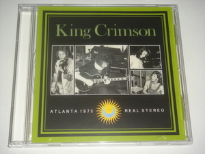 KING CRIMSON ★ ATLANTA 1973 -REAL STEREO- ★ 1973 Live ★【CD】
