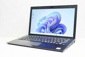 1円スタート ノートパソコン Windows11 VAIO Pro PG VJPG11C11N 第8世代 Core i5 SSD256GB メモリ8GB Windows10 フルHD 13.3 カメラ 軽量