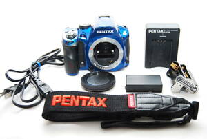 ★美品　ペンタックス　PENTAX　k-30ボディクリスタルブルー★