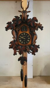通電OK ジャンク SEIKO BIRDIE 鳩時計 PB310B 木製 セイコー　ハト時計 振り子 掛時計