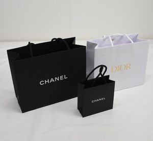 CHANEL / Dior　紙袋　ショッパー　3枚セット