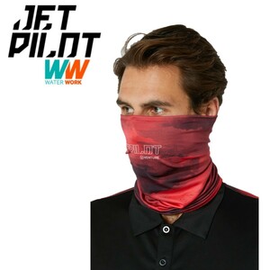ジェットパイロット JETPILOT 2023 送料380円 ベンチャー ゲイター JA22181 レッド/カモ ネックカバー フェイスカバー UV