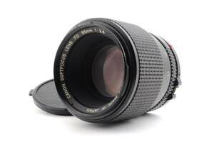 キャノン Canon SOFTFOCUS NEW FD 85ｍｍ f2.8 MF 一眼カメラレンズ 管K6774