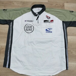 2001 BARホンダF1　チーム支給品　ポロシャツ XLサイズ　非売品　タバコ広告規制仕様 ビルヌーブ　パニス