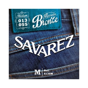 サバレス アコギ弦 SAVAREZ A130M Bronze Medium アコースティックギター弦