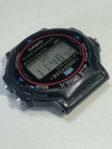 Ｌ112　腕時計　CASIO/カシオ　W-78 デジタル　アラームクロノグラフ　STANDARD/スタンダード　チープカシオ　レトロ　ベルト欠品本体のみ