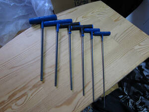 EKLIND Power-T T-Handle Ball-Hex T-Key allen wrench ×6　