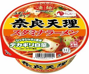 ニュータッチ 凄麺 奈良天理スタミナラーメン 112g×12個