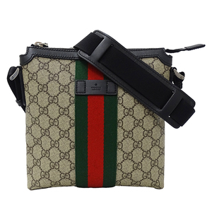 グッチ GUCCI バッグ レディース メンズ ブランド GGスプリーム シェリー ショルダーバッグ ブラック ベージュ 471454 小さめ 斜めがけ 黒