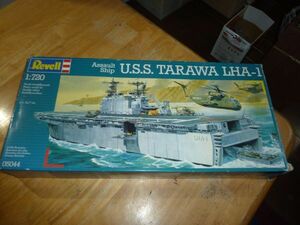 1/720 アメリカ海軍　強襲揚陸艦 タラワ LHA-1　レベル Revell　U.S.S. TARAWA