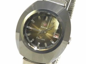 1円スタート RADO ラドー BALBOA バルボア 自動巻き レディース 時計 ◇ カットガラス シルバーSS アンティーク ▼ ロト00/6D