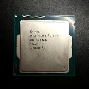 【動作確認済】Intel Core i7-4770k 3.50GHz-3.90GHz PCパーツ CPU 第4世代 LGA1150 4C8T