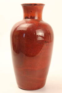 227【清時代】乾隆ガラス　練りガラス　花瓶 中国古美術　唐物　花瓶 　時代ガラス　