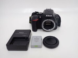 Nikon ニコン デジタル一眼レフカメラ D5600 バッテリー/充電器付 ∩ 6E326-1