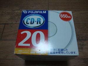 ★ 新品 FUJIFILM CD-R 650MB 20枚入り 2-48番速 富士フィルム ★