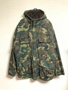 【即決】20AW XLサイズ テンダーロイン RIP STOP BDU HOODED ナイロン ボア ジャケット カモ