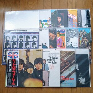 THE BEATLES アナログ 16作品 LP お手頃価格で ビートルズ の レコード いかがですか？