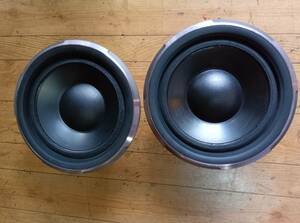 ■ ONKYO / W-2573A ■ Pair of Woofer 75W 5ohms ウーファー 左右ペア 音出しOK