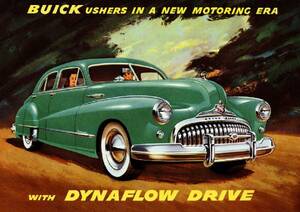 ◆1948年の自動車広告　ビュイック　BUICK