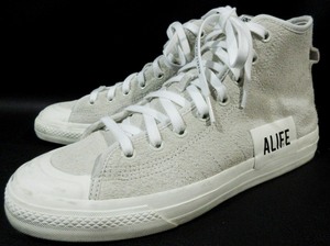 エーライフ × アディダス 最上級ライン コンソーシアム ALIFE × adidas NIZZA HIGH CREAM WHITE GX8140 スニーカー