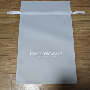 EMPORIO ARMANI エンポリオ アルマーニ ギフト袋 新品未使用 ショッパー グレー1枚