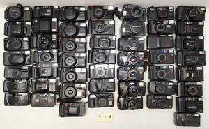 M318E 大量 ５０個 コンパクト カメラ リコー FF-３D Fuji HD-R CARDIA Konica CANON Autoboy2 Olympus TRIP AFL-S Odette 等 ジャンク