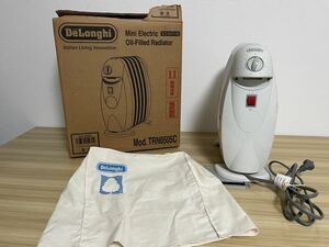 デロンギ ミニオイルヒーター Delonghi TRN0505C 100V 500W 箱付き 動作確認済み