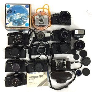RICOH XR-2 XR500 AUTO 35V XR-TMII 含む カメラ レンズ まとめ セット