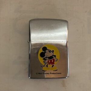 【ジッポーZIPPOライター】ディズニー ミッキーマウス/1972年製/中古品