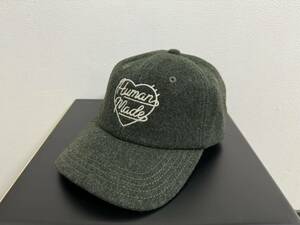 Human Made 6 PANEL WOOL CAP - GREEN / F キャップ 新品未使用 NIGO 帽子 ベースボールキャップ
