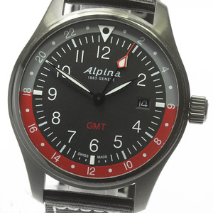 アルピナ Alpina AL-247BR4FBS6 スタータイマー GMT デイト クォーツ メンズ 未使用品 箱・保証書付き_684176