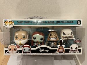 FUNKO POP ナイトメアビフォアクリスマス　4パック限定版