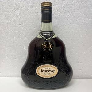 【C-24918】Hennessy ヘネシー XO 金キャップ グリーンボトル 旧ボトル コニャック ブランデー 40% 700ml 未開栓