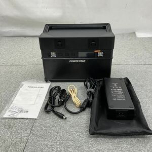 $【売り切り】POWER STAR パワースター ポータブル電源 AP-SS-007 説明書付属 アウトドア用品 災害用品 ジャンク品