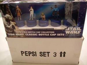 ペ4 STARWARS CLASSIC BOTTLE CAP SETS 3 ボトルキャップ 新品