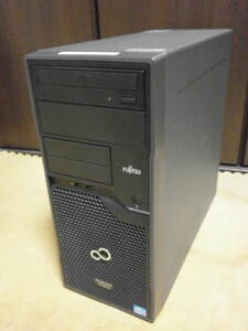 【中古品】FUJITSU PRIMERGY TX100S3 WindowsServer2012R2Standard IntelXeonE3-1220v2 3.1GHz メモリ4GB HDD464GB-RAID 有線LAN×2