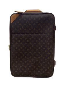 LOUIS VUITTON◆ペガス55_モノグラム・キャンバス_BRW/PVC/ブラウン/モノグラム