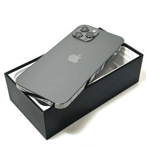 【美品】Apple｜iPhone 12 Pro 128GB｜SIMフリー｜最大バッテリー容量80%｜グラファイト｜動作確認済｜速達発送可　