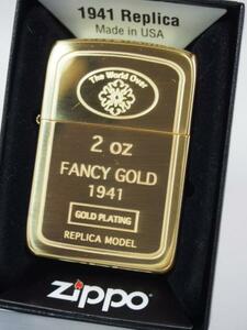 Zippo1941 ゴールド　インゴット　Gold Ingot★金インサイド　新品