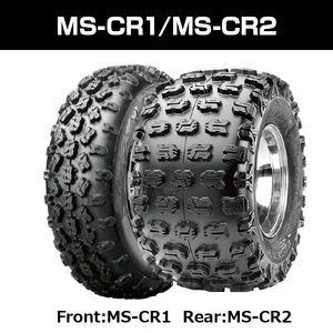 前後４本セット ATVタイヤ MS-CR1 AT20ｘ6-10 MS-CR2 AT18ｘ10-8 4PR マキシス RAZR PLUS MX MAXXIS 2022年製 法人宛送料無料