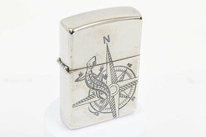 Zippo ジッポー Marlboro ADVENTURE TEAM マルボロアドベンチャーチーム リザードコンパス 1995年製 オイルライター 喫煙具 20756297