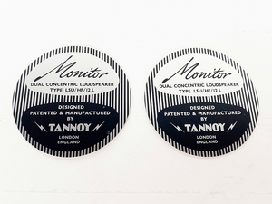 TANNOY LSU/HF/12.L プレート 2枚 [10005]