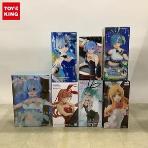 1円〜 未開封 BiCute Bunnies Figure 他 初音ミク rurudo ver.、ソードアート・オンライン アスナ ホワイトパールver. 等